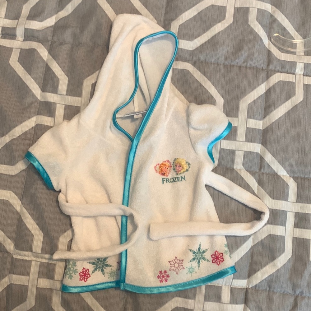Build a Bear Frozen theme Bath robe